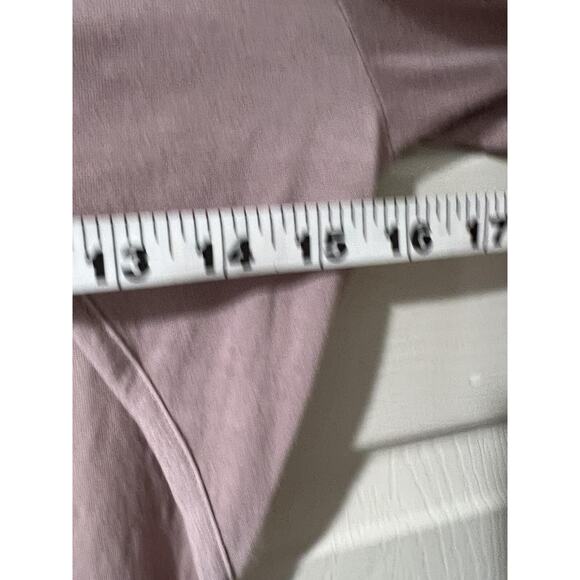 Gymshark Taupe Open Cross Back Long Sleeve Top Pink Size XS A001799 - Picture 9 of 10
